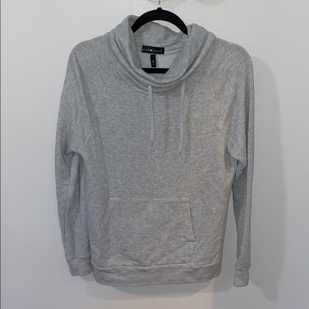 Cowl Neck Sweatshirt